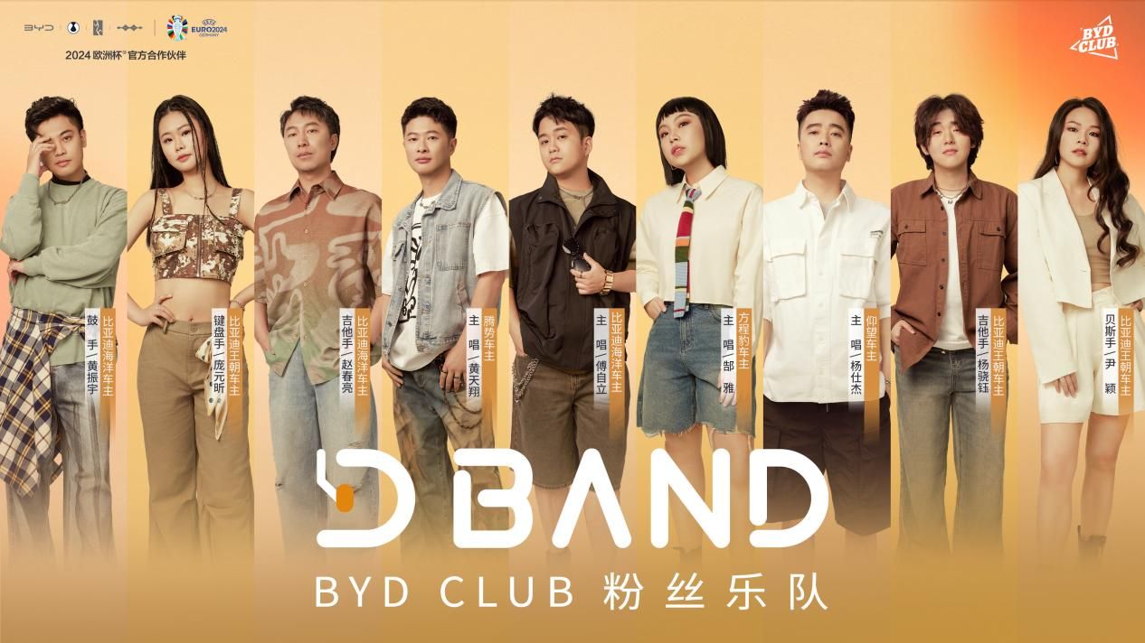 BYD CLUB粉丝乐队D-BAND正式成团！