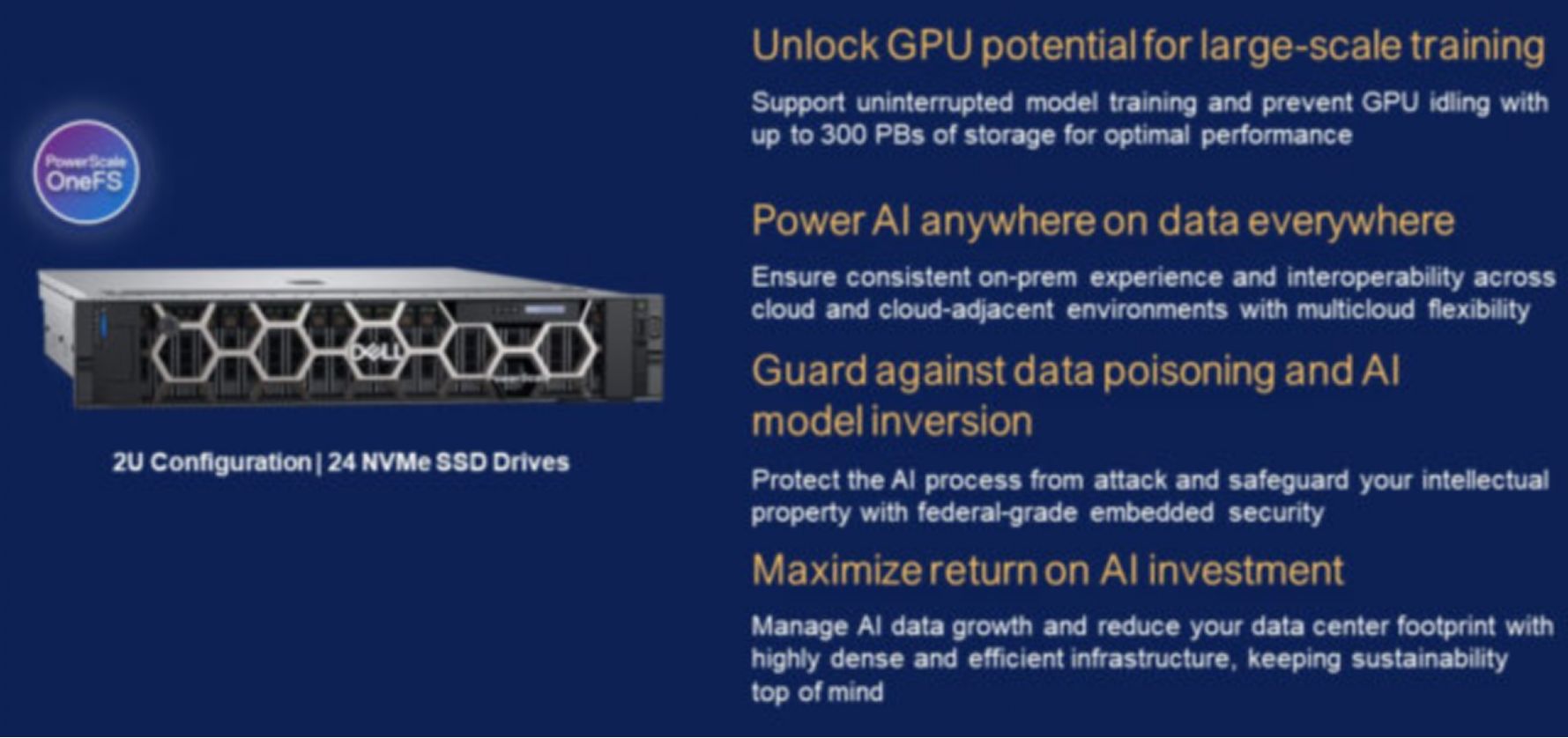 Dell PowerScale：AI就绪存储助力开启AI成功之旅