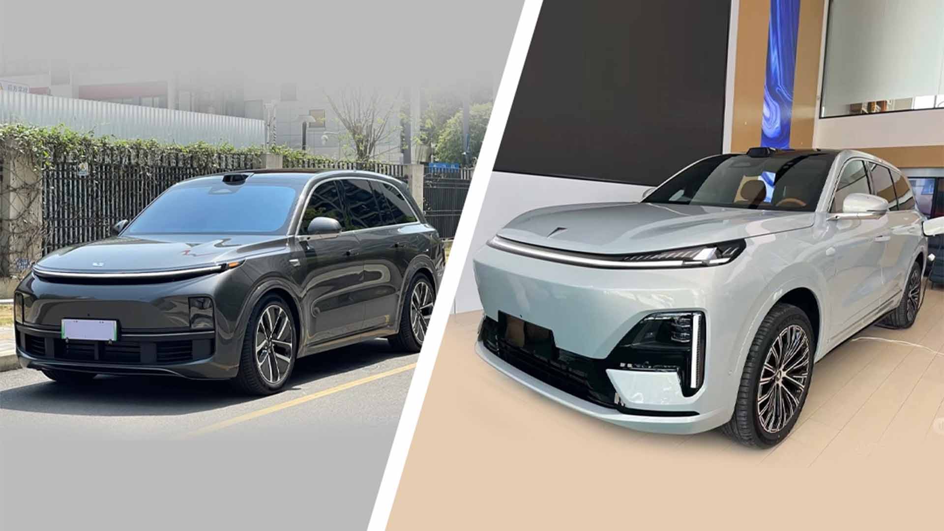 深蓝S09对比理想L8：谁才是30万级家庭六座SUV的版本答案？