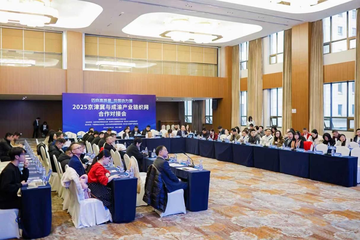 2025京津冀与成渝产业链织网合作对接会成功举办