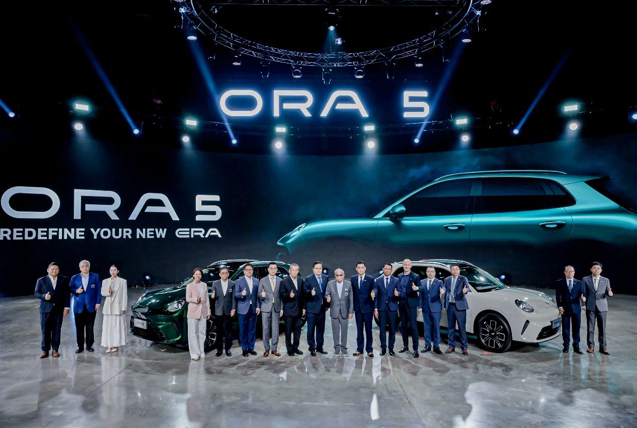 长城欧拉5泰国全球首发 品牌焕新+全动力布局开启全球化新征程