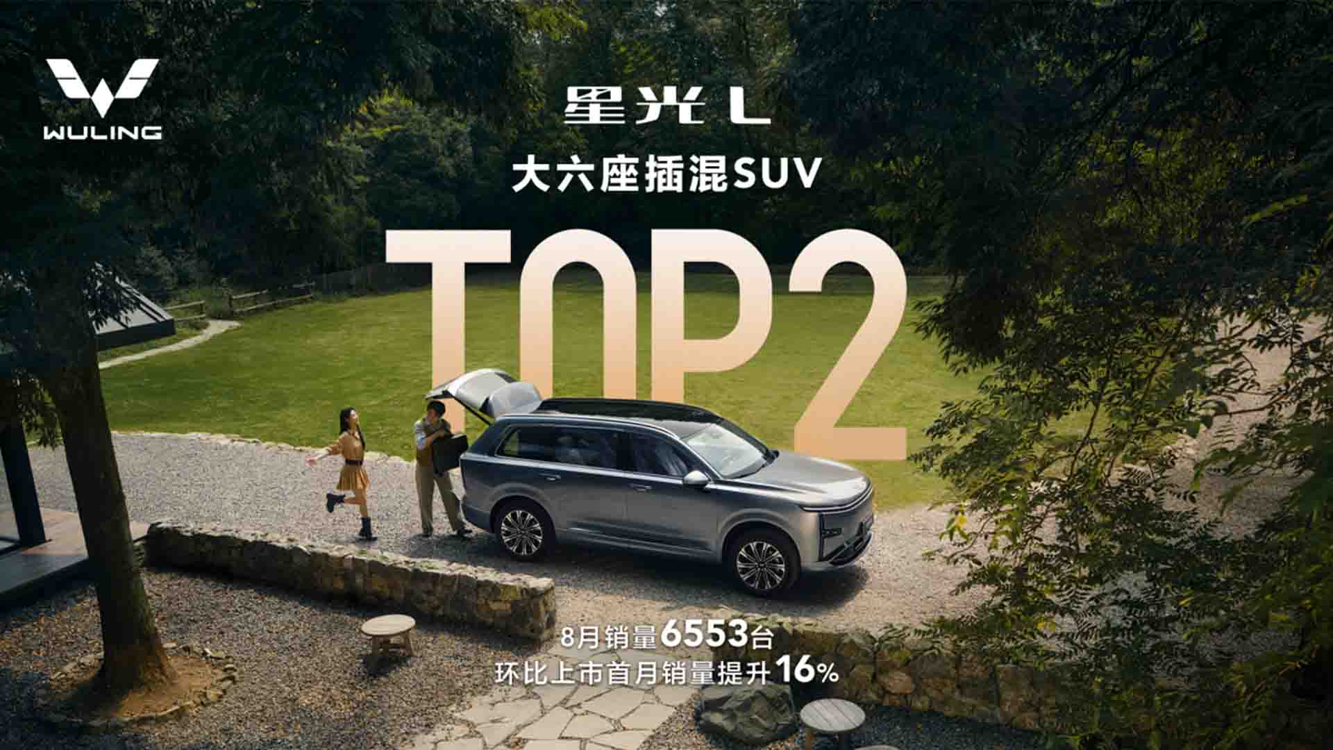 星光L斩获大六座插混SUV销量TOP2，十万级大六座持续热销领跑