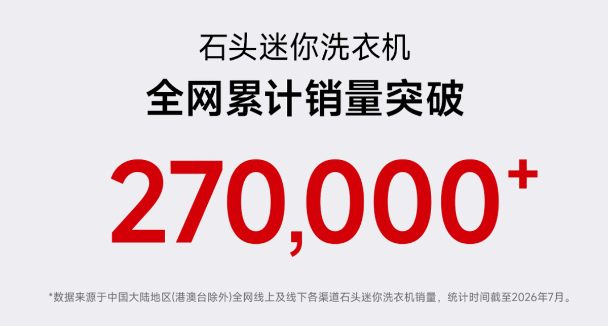 从地面到衣物：石头把智能清洁的高标准，带进了迷你洗赛道